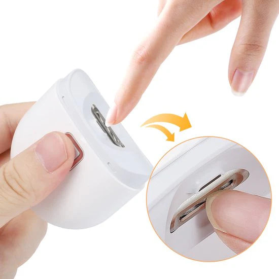 Electric Nail Clipper With Light Nail Polishing Machine Electric Nail Clipper With Light Nail Polishing Machine